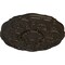 Ekena Millwork Cornelia Ceiling Medallion (Fits Canopies up to 4"), Hand-Painted Stone Hearth, 22 1/2"OD x 1 1/2"P CM22CNSHF - alternate 3